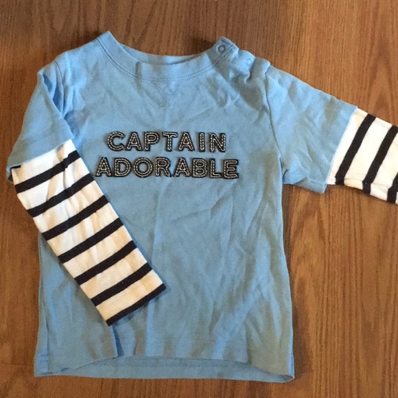Baby Gap Captain Adorable tee top 18-24 - Picture 1 of 3